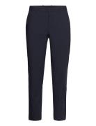 Tapered Fit Stretch Trousers Bottoms Trousers Formal Navy Mango