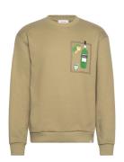 Dorian Sweatshirt Tops Sweat-shirts & Hoodies Sweat-shirts Green Les D...
