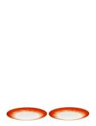 Plate Dé Set/2 Home Tableware Plates Dinner Plates Multi/patterned Ser...