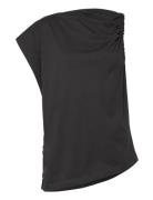 Athena Tops T-shirts & Tops Short-sleeved Black Rabens Sal R