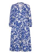 Onlmilana 7/8 Dress Wvn Noos Polvipituinen Mekko Blue ONLY