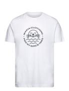 Sandö T-Shirt Tops T-shirts Short-sleeved White Makia