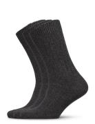 Supreme Sock 3-Pack Underwear Socks Regular Socks Grey Amanda Christen...