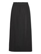 Questiw Skirt Polvipituinen Hame Black InWear
