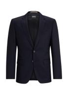 H-Huge-B1 Suits & Blazers Blazers Single Breasted Blazers Blue BOSS