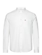 Tjm Reg Oxford Shirt Tops Shirts Casual White Tommy Jeans