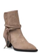 D6Sioux Strapped Ankle Boots Shoes Boots Ankle Boots Ankle Boots With ...