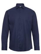Seven Seas Fine Twill | Modern Tops Shirts Business Navy Seven Seas Co...