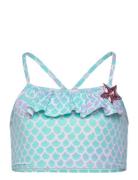 Bikini Top Flounce Bikinit Blue Lindex