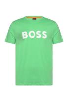 Thinking 1 Tops T-shirts Short-sleeved Green BOSS