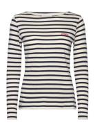 Colombier Ls Amore/Gots Tops T-shirts & Tops Long-sleeved Navy Maison ...