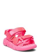 Bisgaard Louis Shoes Summer Shoes Sandals Pink Bisgaard