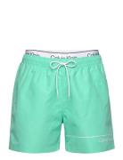 Medium Double Wb Uimashortsit Green Calvin Klein