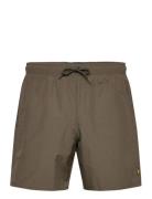 Plain Swimshort Uimashortsit Khaki Green Lyle & Scott