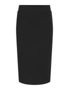 Vilie Hw Tube Skirt - Noos Polvipituinen Hame Black Vila