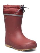 Thermal Wellies W.lining-Solid Shoes Rubberboots High Rubberboots Red ...