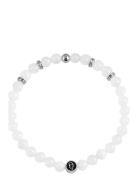 Beads Bracelet 6Mm Rannekoru Korut White Edd.