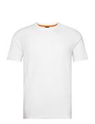 Tales Tops T-shirts Short-sleeved White BOSS
