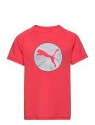 Active Sports Graphic Tee B Sport T-shirts Short-sleeved Red PUMA