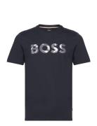 Thompson 15 Tops T-shirts Short-sleeved Navy BOSS