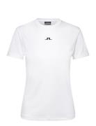 Ada T-Shirt Tops T-shirts & Tops Short-sleeved White J. Lindeberg