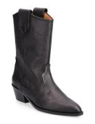 Saseline 35 Shoes Boots Ankle Boots Ankle Boots With Heel Black Anonym...