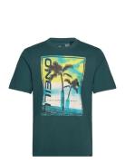 Jack O'neill Neon T-Shirt Sport T-shirts Short-sleeved Green O'neill