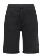Cotton Shorts With Elastic Waist Bottoms Shorts Black Mango
