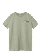 Nkmkendjo Ss Top Pb Tops T-shirts Short-sleeved Green Name It