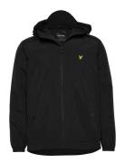 Zip Through Hooded Jacket Ohut Takki Black Lyle & Scott