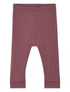 Leggings Bottoms Leggings Burgundy Minymo