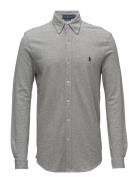 Featherweight Mesh Shirt Designers Shirts Casual Grey Polo Ralph Laure...