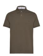 Core 1985 Regular Polo Tops Polos Short-sleeved Khaki Green Tommy Hilf...