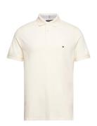 Core 1985 Regular Polo Tops Polos Short-sleeved Cream Tommy Hilfiger