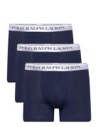 Bci Cotton/Elastane-3Pk-Bxb Bokserit Navy Polo Ralph Lauren Underwear