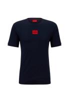 Diragolino212 Designers T-shirts Short-sleeved Navy HUGO