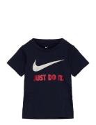 Te-S/S Tee Sport T-shirts Short-sleeved Black Nike