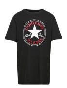 Cnvb Chuck Patch Tee Sport T-shirts Short-sleeved Black Converse