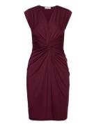 Dress Lyhyt Mekko Burgundy Rosemunde