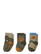 Silas Socks 3-Pack Sukat Multi/patterned Liewood