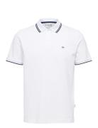 Slhdante Sport Ss Polo Noos Tops Polos Short-sleeved White Selected Ho...