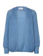 Joseph Cardigan Solid Tops Knitwear Cardigans Blue Noella