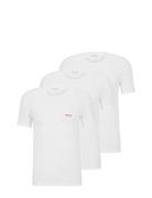 T-Shirt Rn Triplet P Designers T-shirts Short-sleeved White HUGO