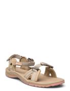 Lakewood Ride Sandal W,060 Matalapohjaiset Sandaalit Beige Jack Wolfsk...