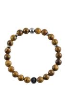 Beads Bracelet 8Mm Rannekoru Korut Brown Edd.