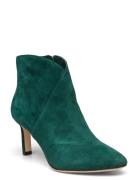 Isabelle Suede Bootie Shoes Boots Ankle Boots Ankle Boots With Heel Gr...