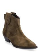 Joanni 35 Shoes Boots Ankle Boots Ankle Boots With Heel Green Anonymou...