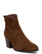 Cane Shoes Boots Ankle Boots Ankle Boots With Heel Brown Wonders