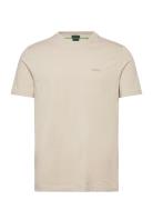 Tee Sport T-shirts Short-sleeved Beige BOSS