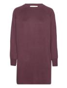 Glowing Knit Tops Knitwear Jumpers Burgundy Moshi Moshi Mind